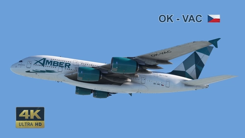 FBW A380X |  Amber Virtual | 4K Pack of 3 liveries
