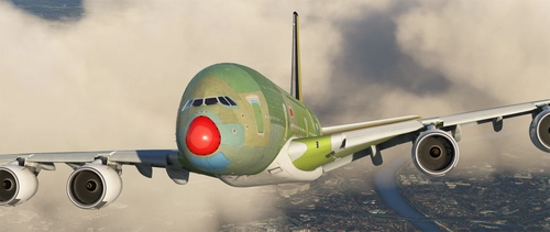 FBW   A380X  Factory colors