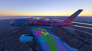 FBW A380X Lilo & Stitch thumbnail 15