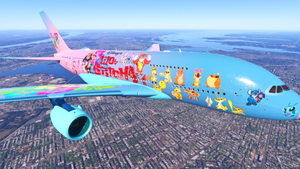 FBW A380X Lilo & Stitch thumbnail 10