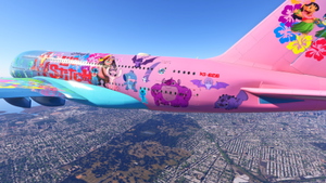 FBW A380X Lilo & Stitch thumbnail 12