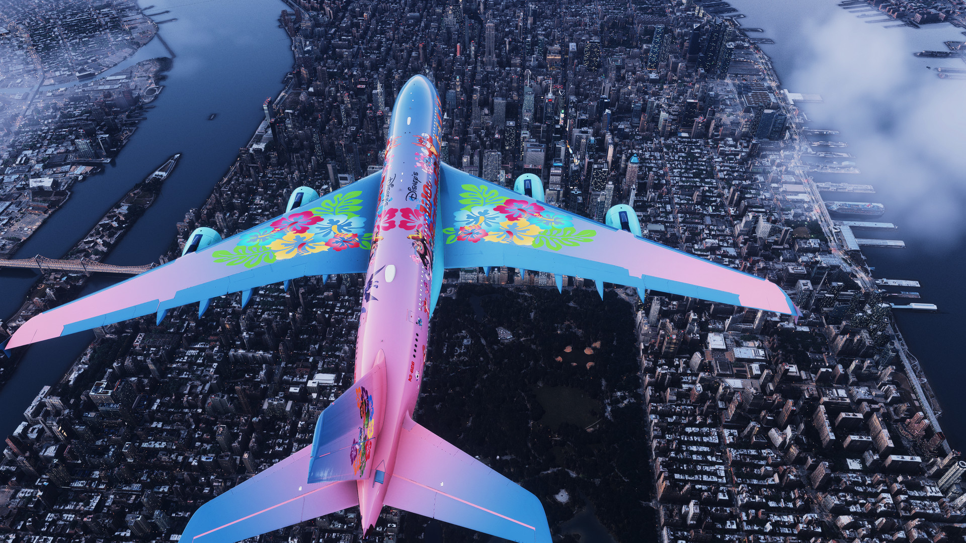 FBW A380X Lilo & Stitch - Image 1