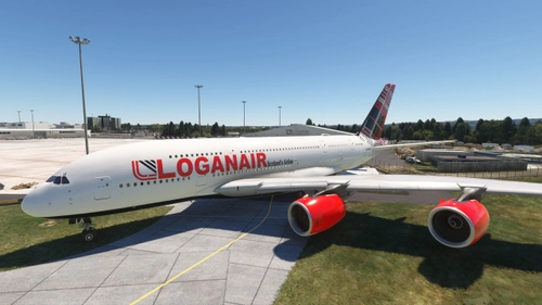 Loganair (G-XXLA) - FBW  A380 [Fictional]