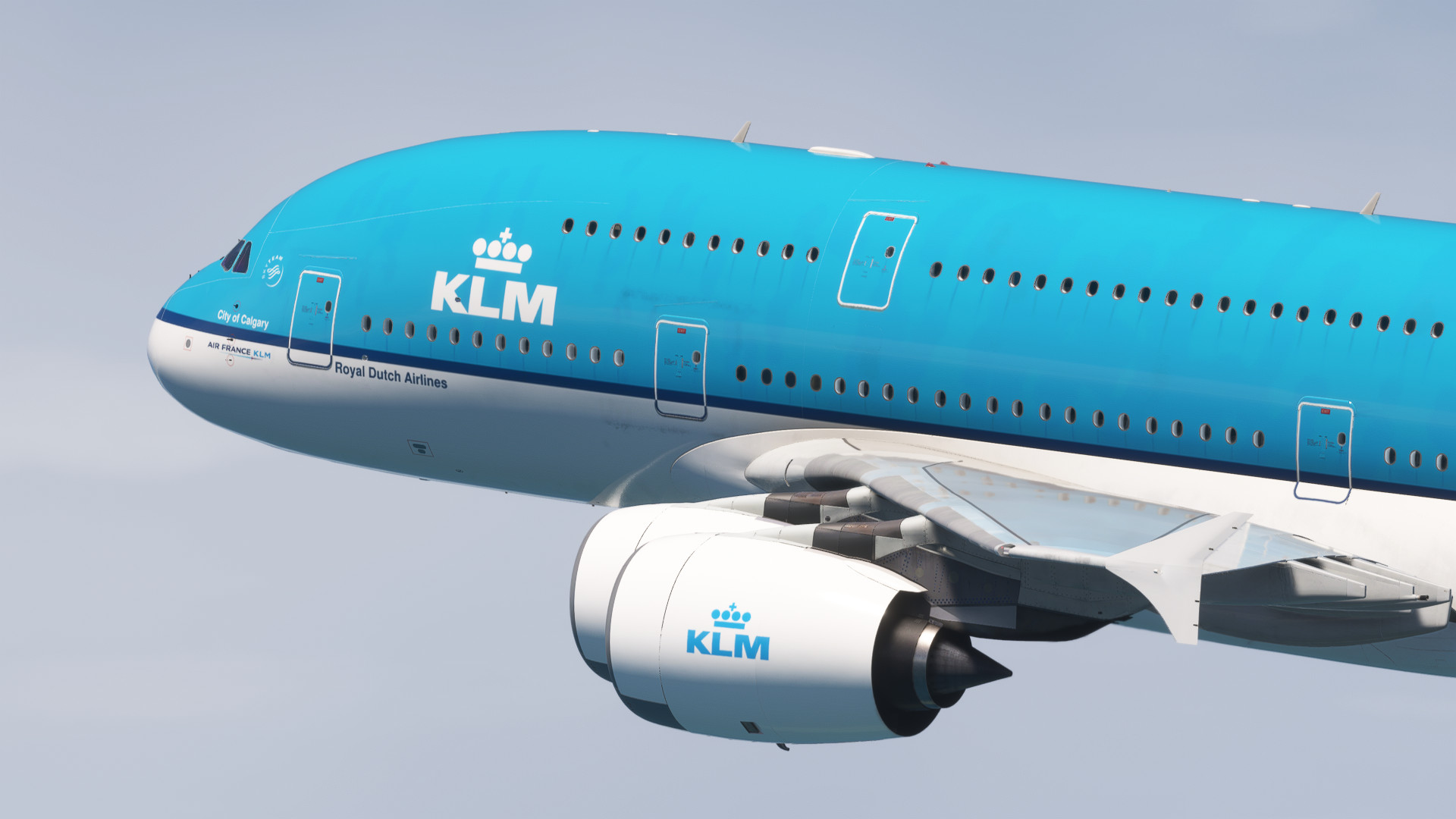 FBWA380X | KLM 8K | PH-AFC | Fictional - Image 1