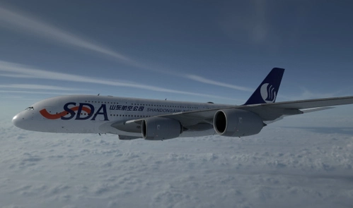 [FBWA380X] Shandong Airlines Airbus A380-800 B0109 8K