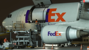 FedEx N733FD | Inibuilds A300-600F GE | [4K] thumbnail 5