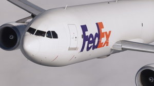 FedEx (N662FE - Revised livery) - IniBuilds A300 Freighter thumbnail 4