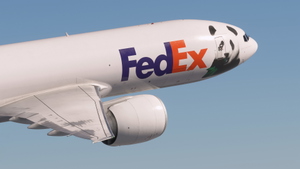 FedEx ('Panda Express' | N893FD) - PMDG 777-F thumbnail 7