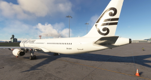 Fenix  A321  IAE - Air New Zealand All White