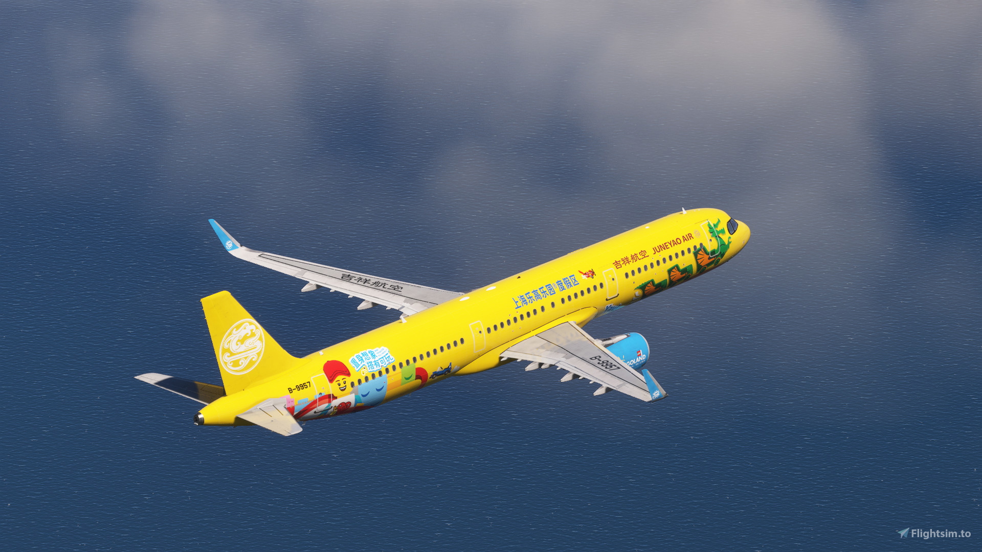 FENIX 321 Juneyao Air 吉祥航空B-9957 for Microsoft Flight