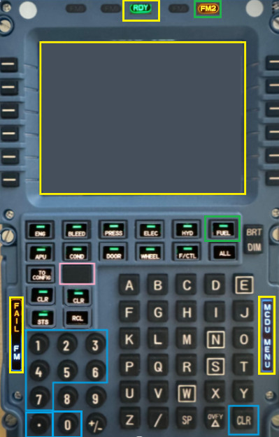 Fenix A319 / A320 / A321 | WinWing MCDU (CPT+FO+ECAM+TRANSPONDER