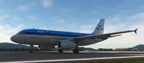 FENIX A319  KLM Retro 