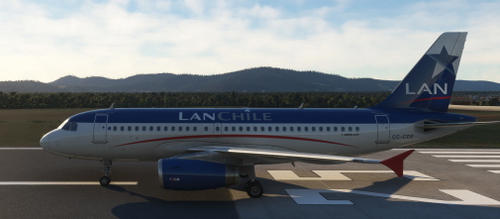 FENIX A319  LAN Chile Retro