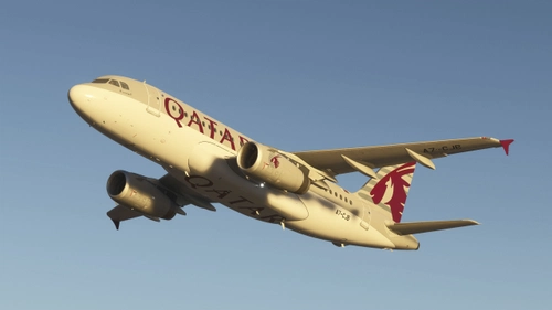 Fenix A319-133 Qatar Airways A7-CJB