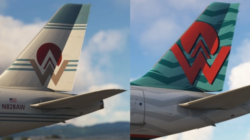 Fenix A319 America West/US Airways Pack