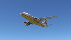 MSFS 2024 Fenix A319 WF Bhutan Airlines CFM A5-RIM with Cabin Interior  8K thumbnail 4