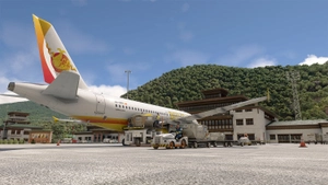 MSFS 2024 Fenix A319 WF Bhutan Airlines CFM A5-RIM with Cabin Interior  8K thumbnail 6