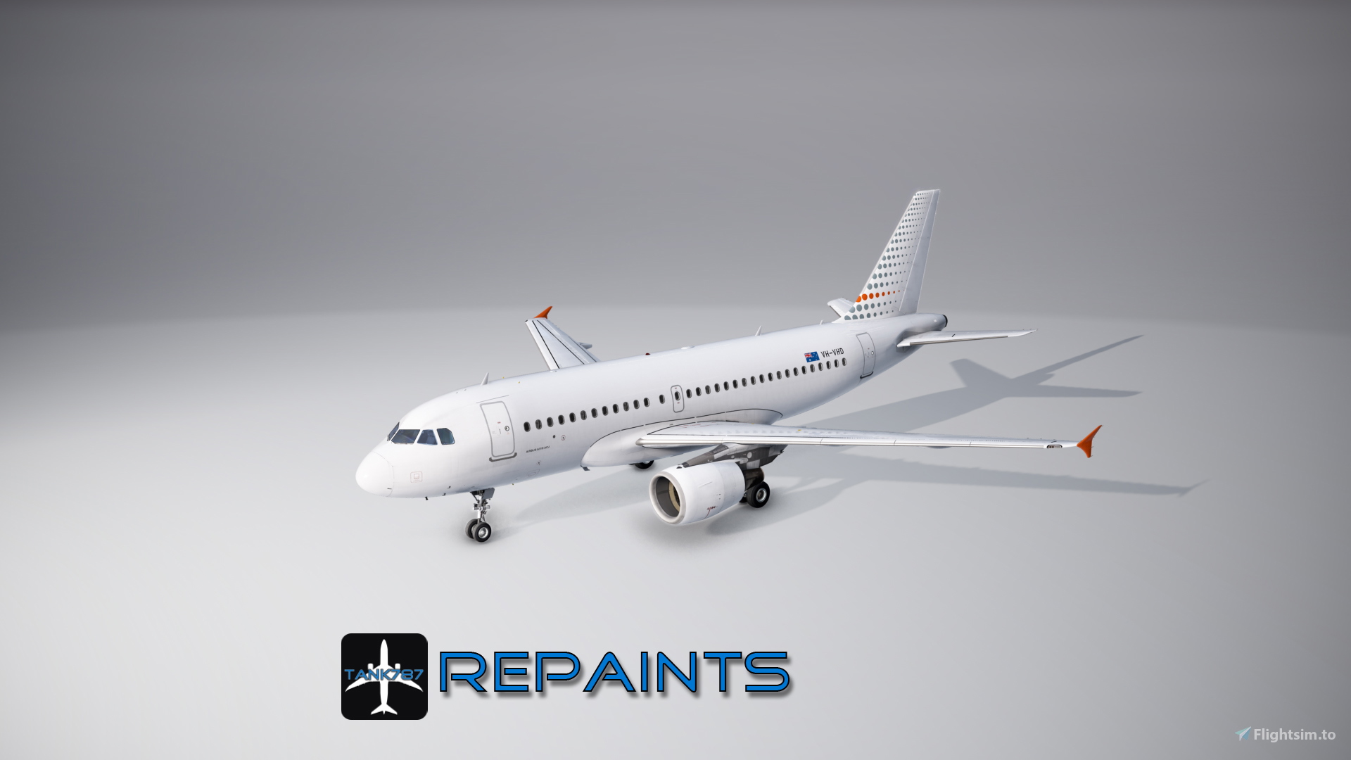 Fenix A319 IAE - Skytraders VH-VCJ [4K] for Microsoft Flight