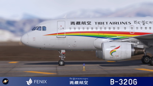 Fenix A319- CFM Tibet Airlines 西藏航空 B-320G with cabin 8K thumbnail 6