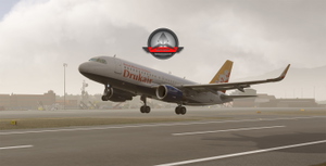 MSFS2024 Fenix A319 SL Drukair (A5-JSW) with Cabin Interior 8K thumbnail 1