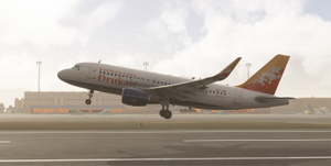 MSFS2024 Fenix A319 SL Drukair (A5-JSW) with Cabin Interior 8K thumbnail 2