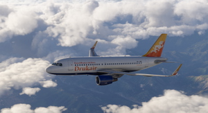 MSFS2024 Fenix A319 SL Drukair (A5-JSW) with Cabin Interior 8K thumbnail 5