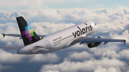 Fenix A319 IAE V2 Volaris (XA-VOC- Actual Livery) (12K)