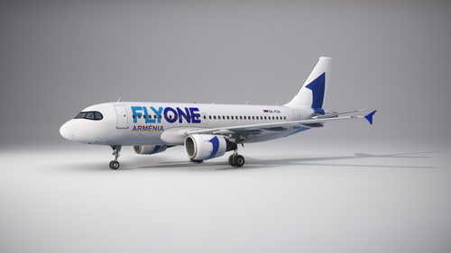 Fenix A319 FlyOne  Armenia "EK-FOA"