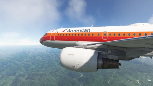 Fenix A319 /w cabin American Airlines - PSA Heritage - N742PS [8K]