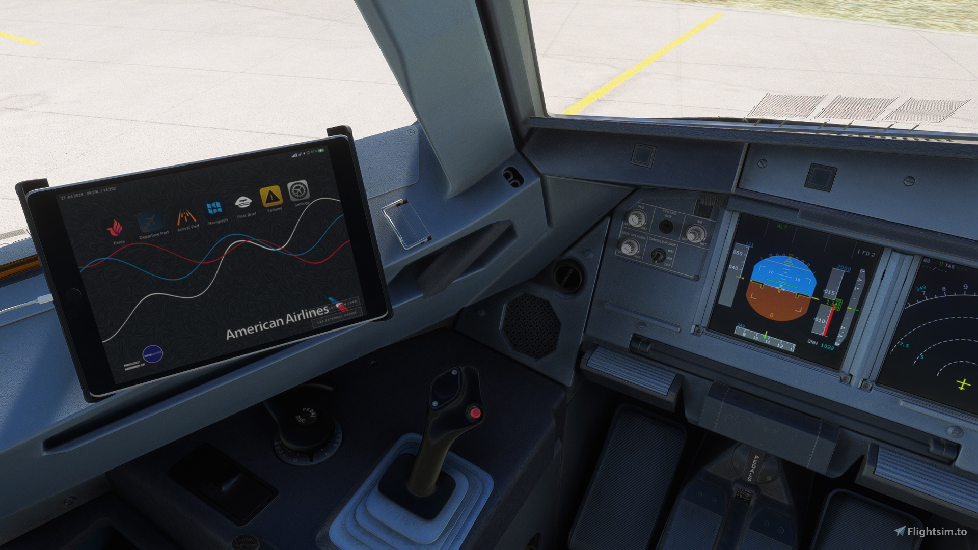 Fenix A319 /w cabin American Airlines - PSA Heritage - N742PS [8K