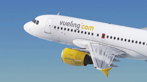 Fenix A319 WL | Vueling 'Standard' EC-NGB | 8k + Cockpit Decals + Cabin