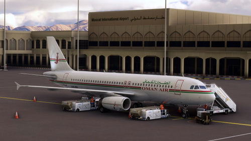 Fenix A320 - Oman Air Old Colors (A4O-MA)