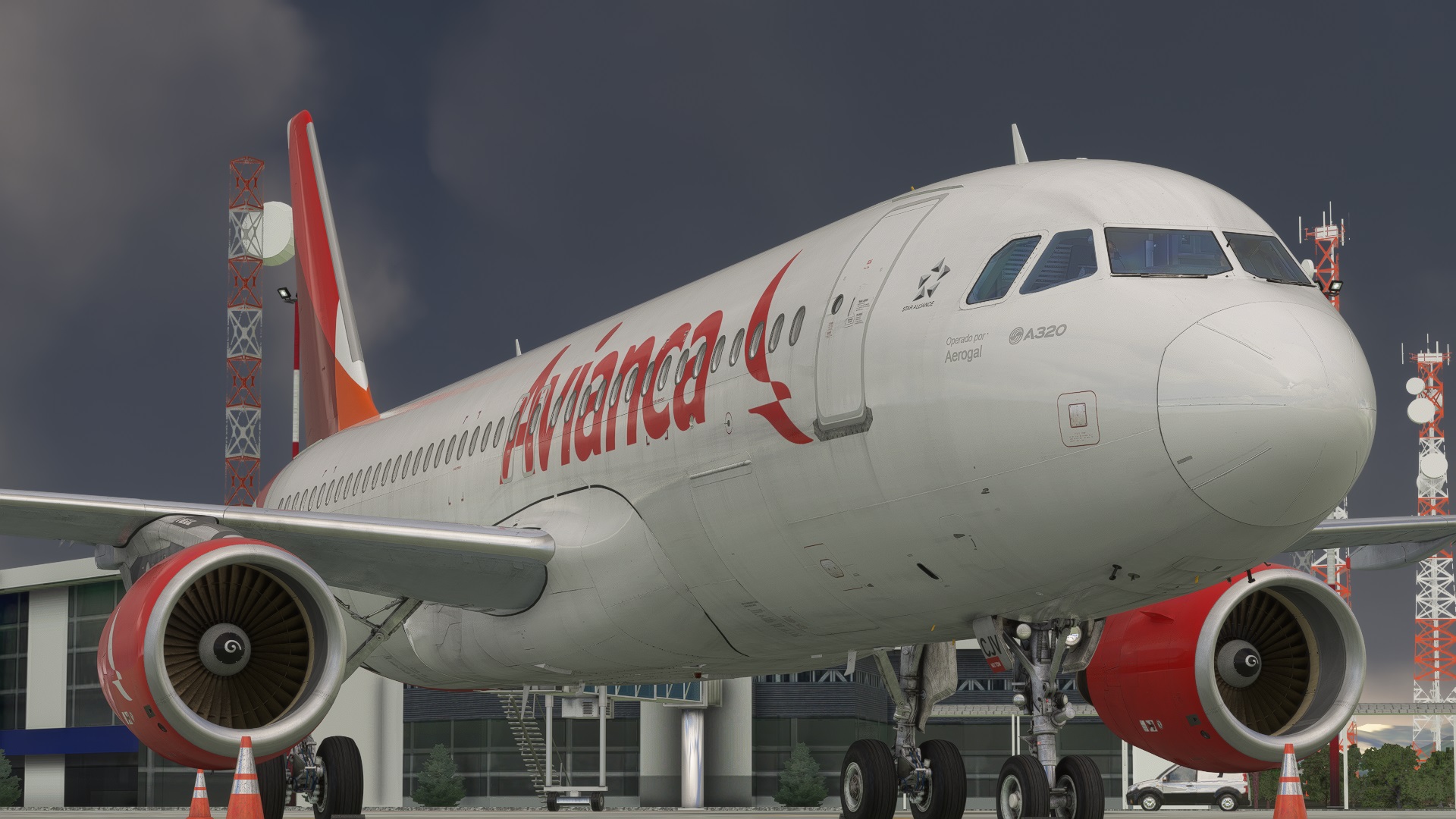 [Fenix A320 BFU] Airbus A320 Avianca Ecuador [4K] - Image 1