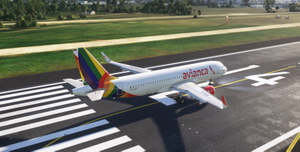 Fenix A320 N724AV Avianca Pride Sharklets + Cabin & GPU  [2K 4K 8K] thumbnail 3