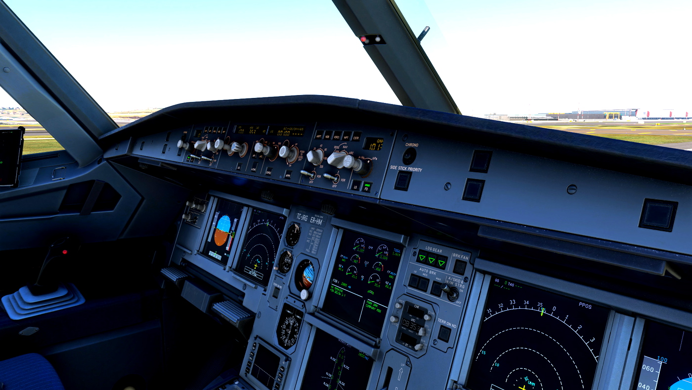 Threads - Fenix A320 (B2) -> Clean Cockpit Textures / by Flops for ...