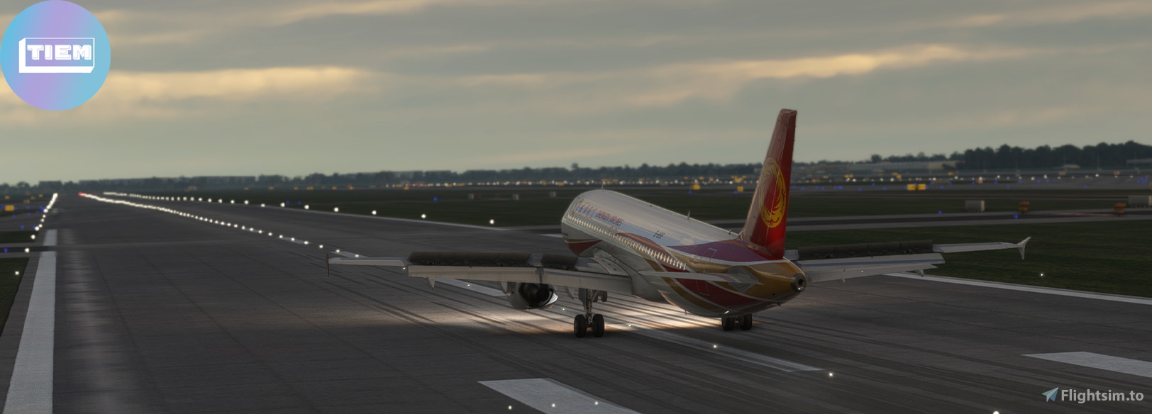 Fenix A320 - CFM-Chengdu Airlines 成都航空B-8186 with cabin