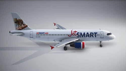 FENIX A320 (CFM) JetSMART Perú (CC-DIG) Gato Güiña