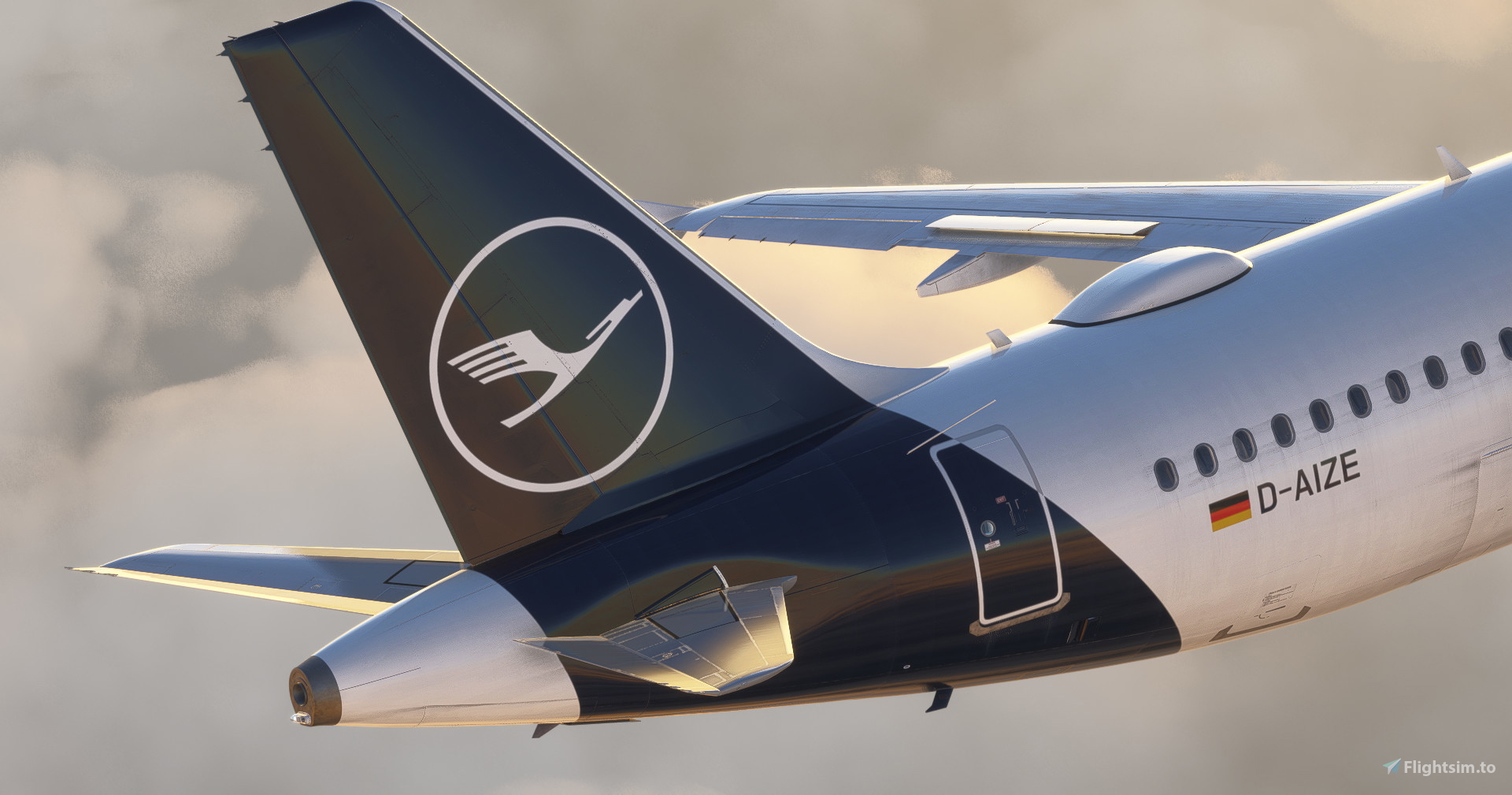 Lufthansa [Package] w/Cabin Fenixsim A320 for Microsoft Flight