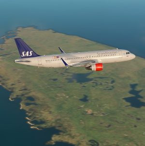 Fenix A320 CFM SL | Scandinavian SE-ROG | 8k + Cockpit Decals + Cabin thumbnail 5