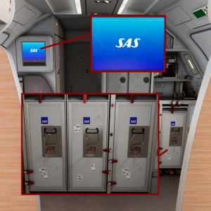 Fenix A320 CFM SL | Scandinavian SE-ROG | 8k + Cockpit Decals + Cabin thumbnail 7