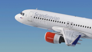 Fenix A320 CFM SL | Scandinavian SE-ROG | 8k + Cockpit Decals + Cabin thumbnail 1