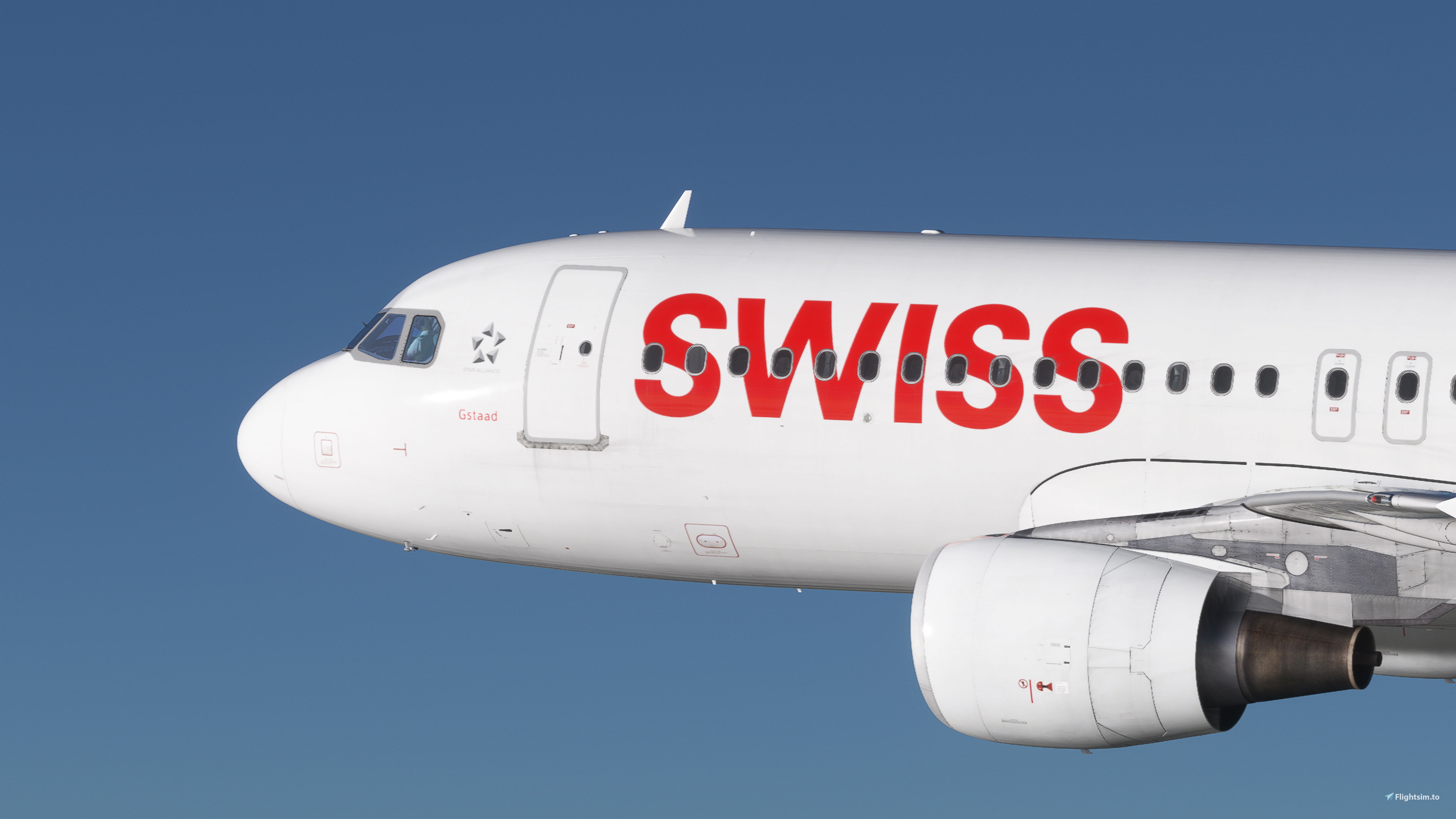 Swiss [HB-IJP] Fenix A320 CFM - Aircraft Liveries for MSFS