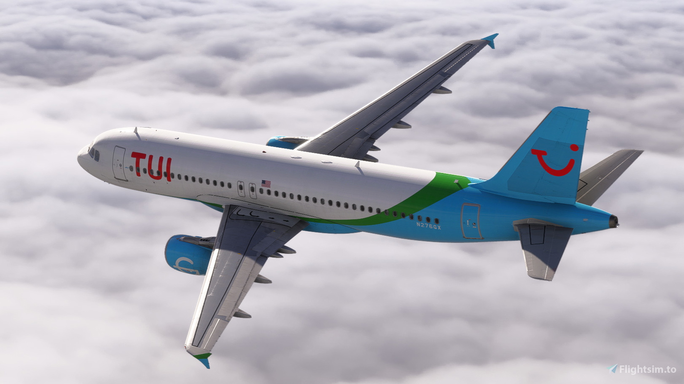 Fenix A320 CFM Tui Fly Netherlands Livery Pack w/ Cabin for Microsoft ...