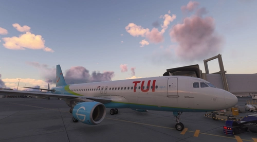 Fenix A320 CFM TUI fly Netherlands N276GX