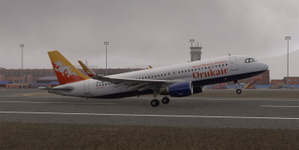 MSFS 2024 Fenix A320 SL CFM Drukair (A5-JKW) with Cabin Interior thumbnail 5