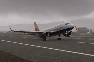 MSFS 2024 Fenix A320 SL CFM Drukair (A5-JKW) with Cabin Interior thumbnail 6
