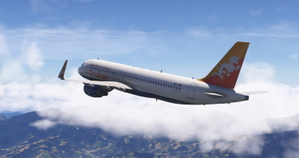 MSFS 2024 Fenix A320 SL CFM Drukair (A5-JKW) with Cabin Interior thumbnail 4