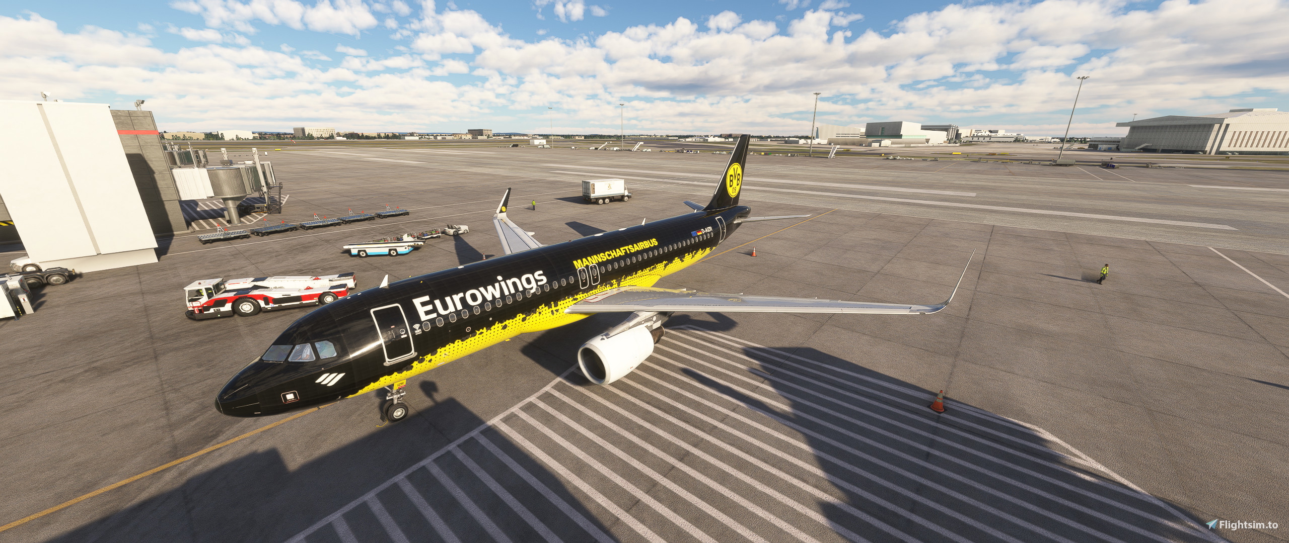 Fenix A320 Eurowings BVB from 2016 - Image 1