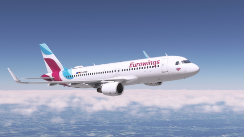 Fenix A320 Eurowings D-AEWN w/Cabin