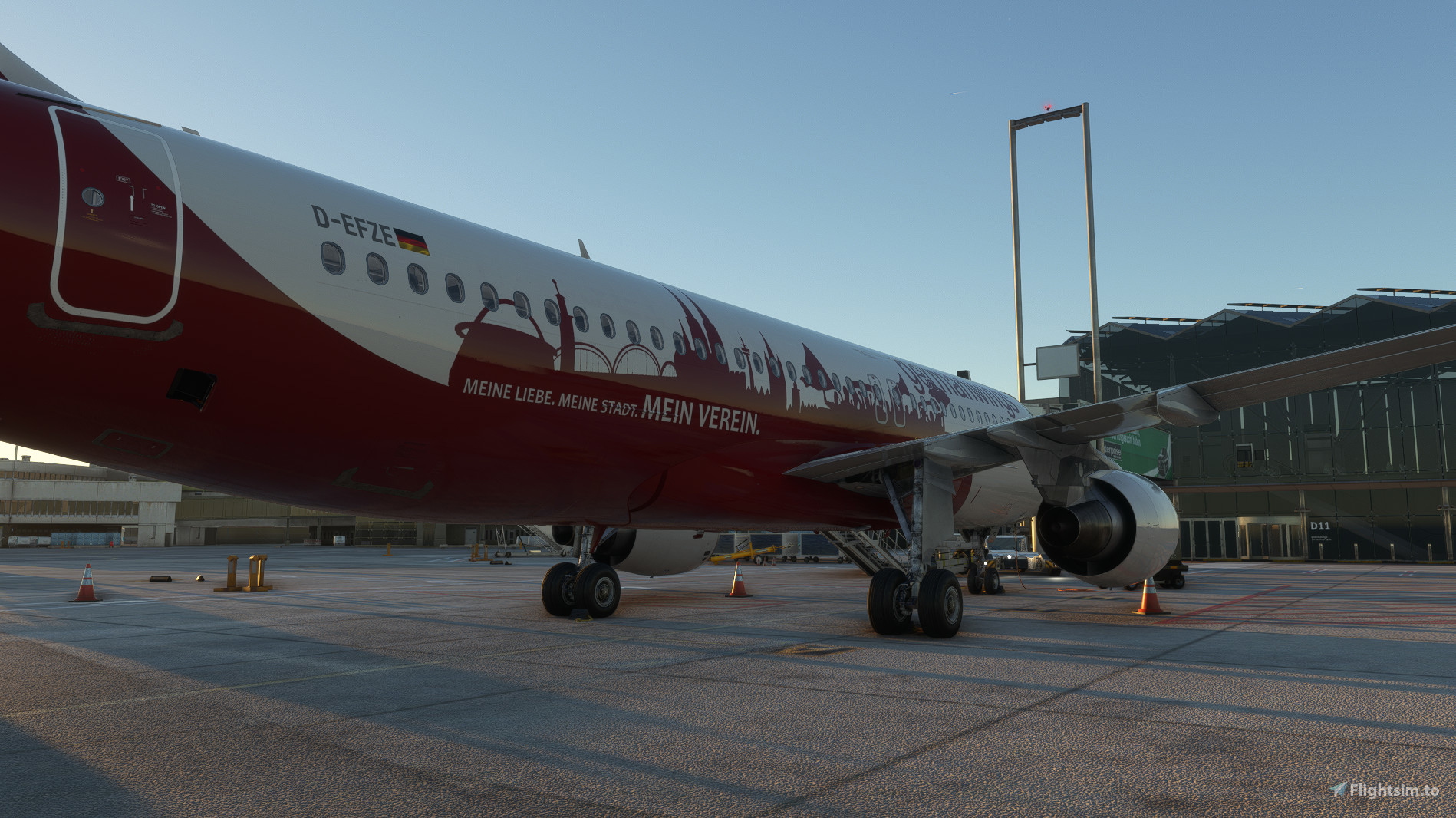 FENIX A320 Germanwings D-EFZE | 1. FC Köln Fictional Edition für